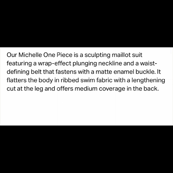 NEW with all packaging - Onia Sea Blue Michelle One Piece - Picture 7 of 8